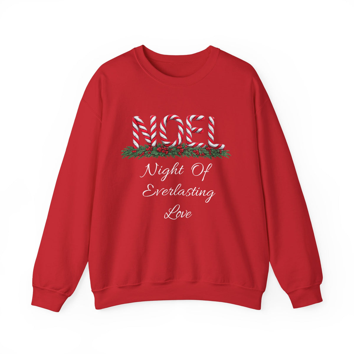 NOEL – Night of Everlasting Love Christmas Sweatshirt- Crewneck Sweatshirt