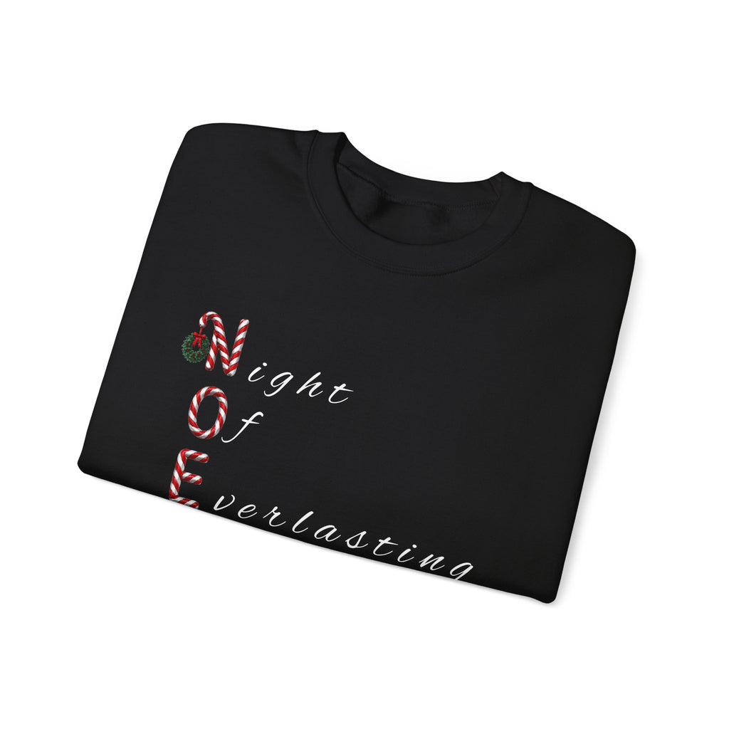 Night of Everlasting Love Christmas Crewneck Sweatshirt
