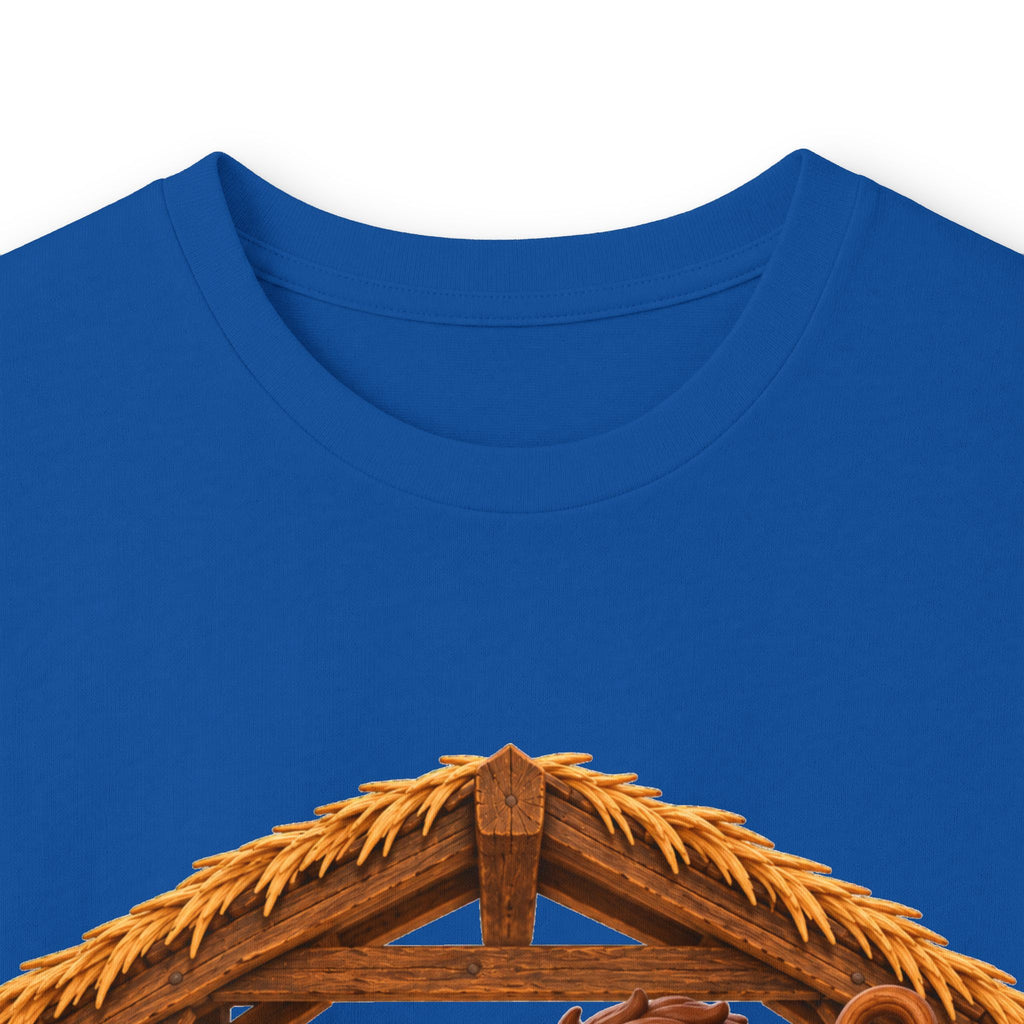A Savior Is Born Nativity Christian Christmas Ultra Cotton Long Sleeve Tee