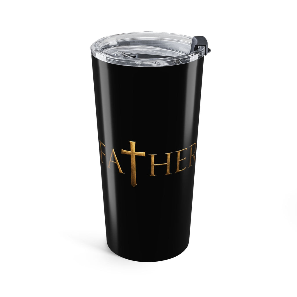 Faith Father 20oz Christian Tumbler – Minimalist Faith Based Travel Tumbler 20oz