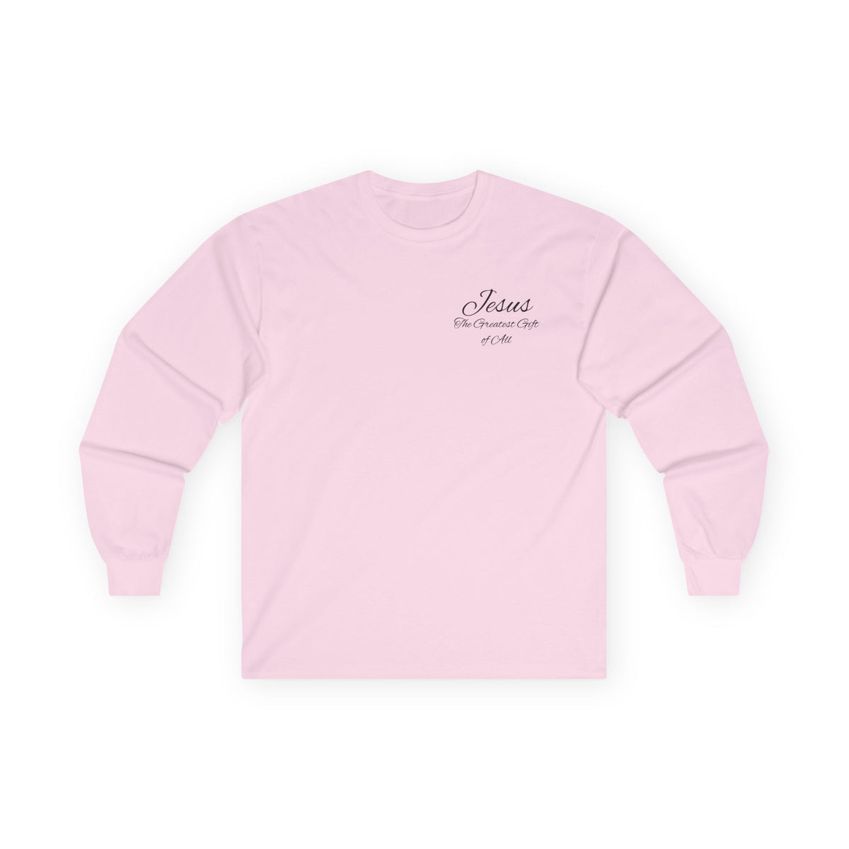 Christmas Wreath Christian Ultra Cotton Long Sleeve Tee