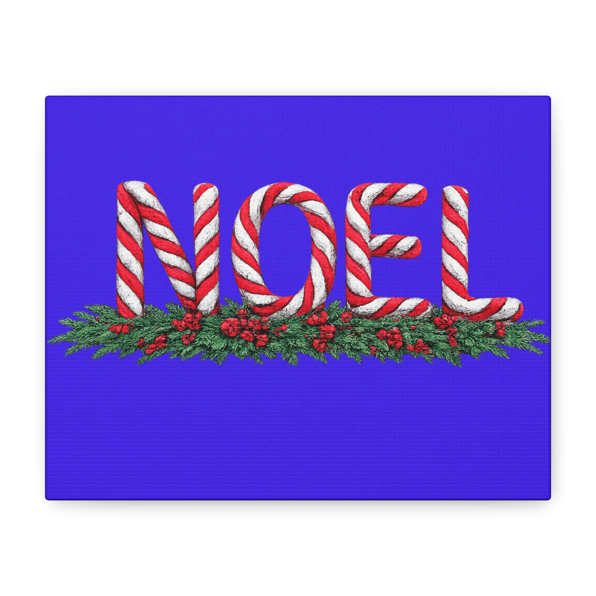 NOEL Christmas Canvas Wall Art Matte Canvas, Stretched, 1.25"