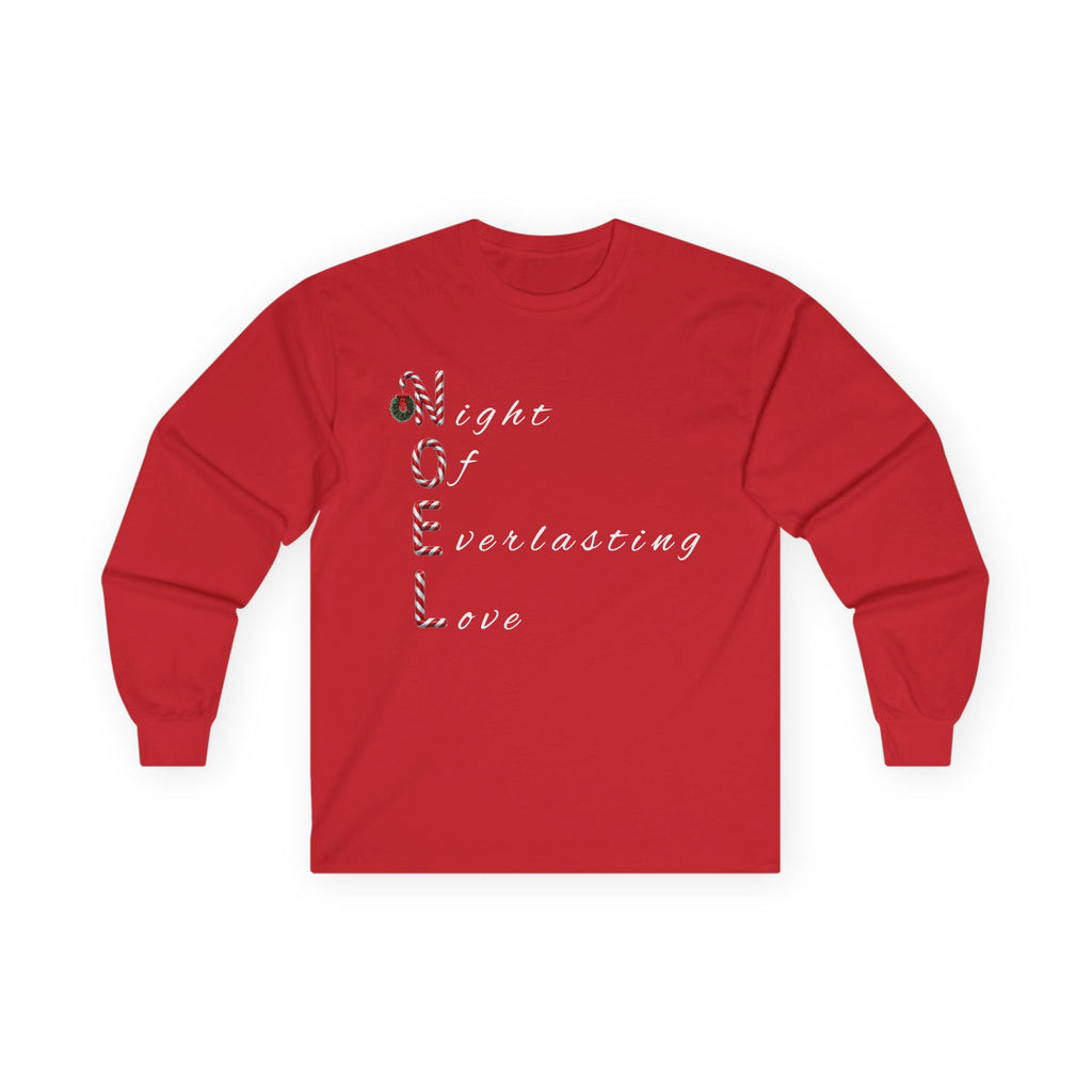Night of Everlasting Love Christmas Christian Ultra Cotton Long Sleeve Tee
