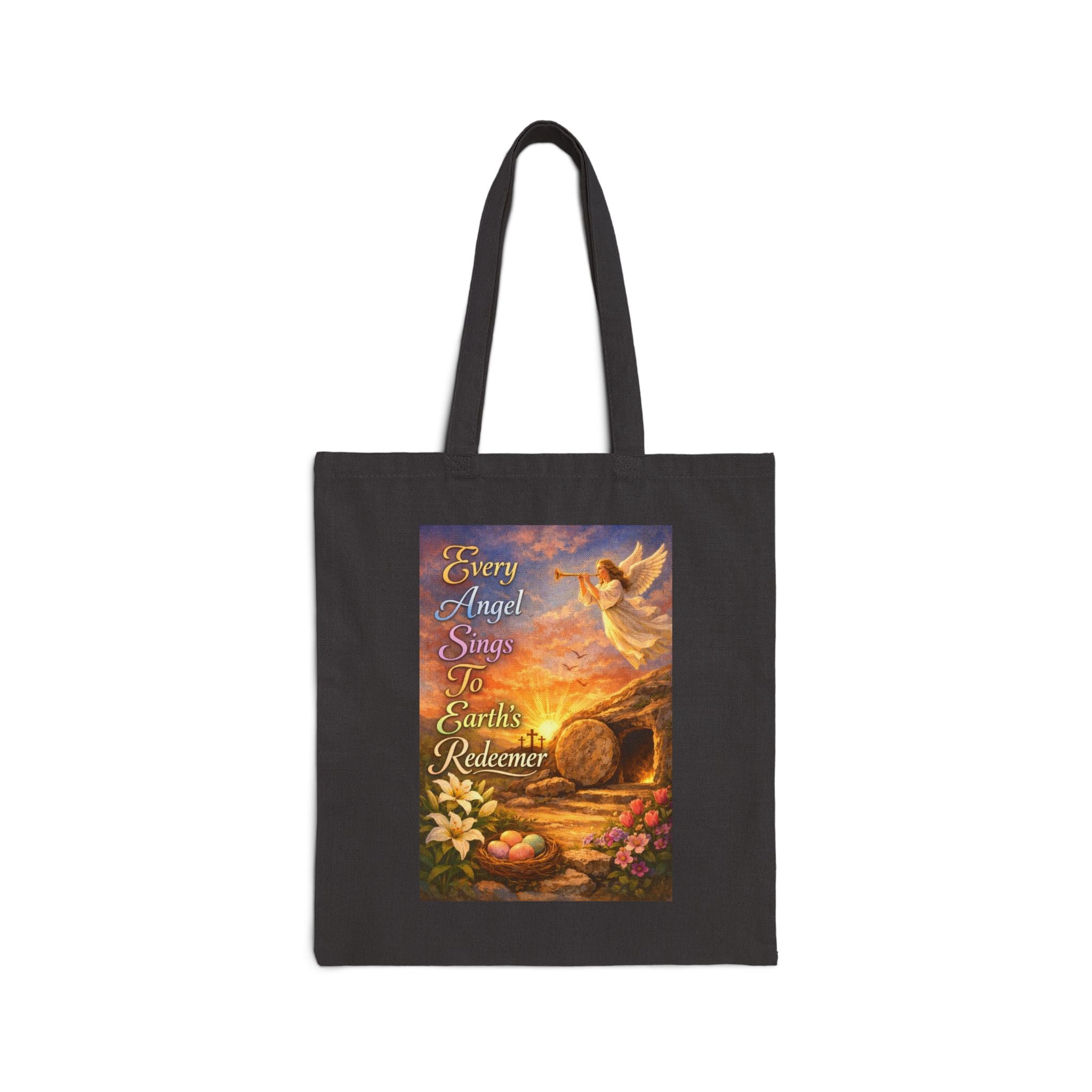 He Is Risen Sunrise Easter Tote Bag