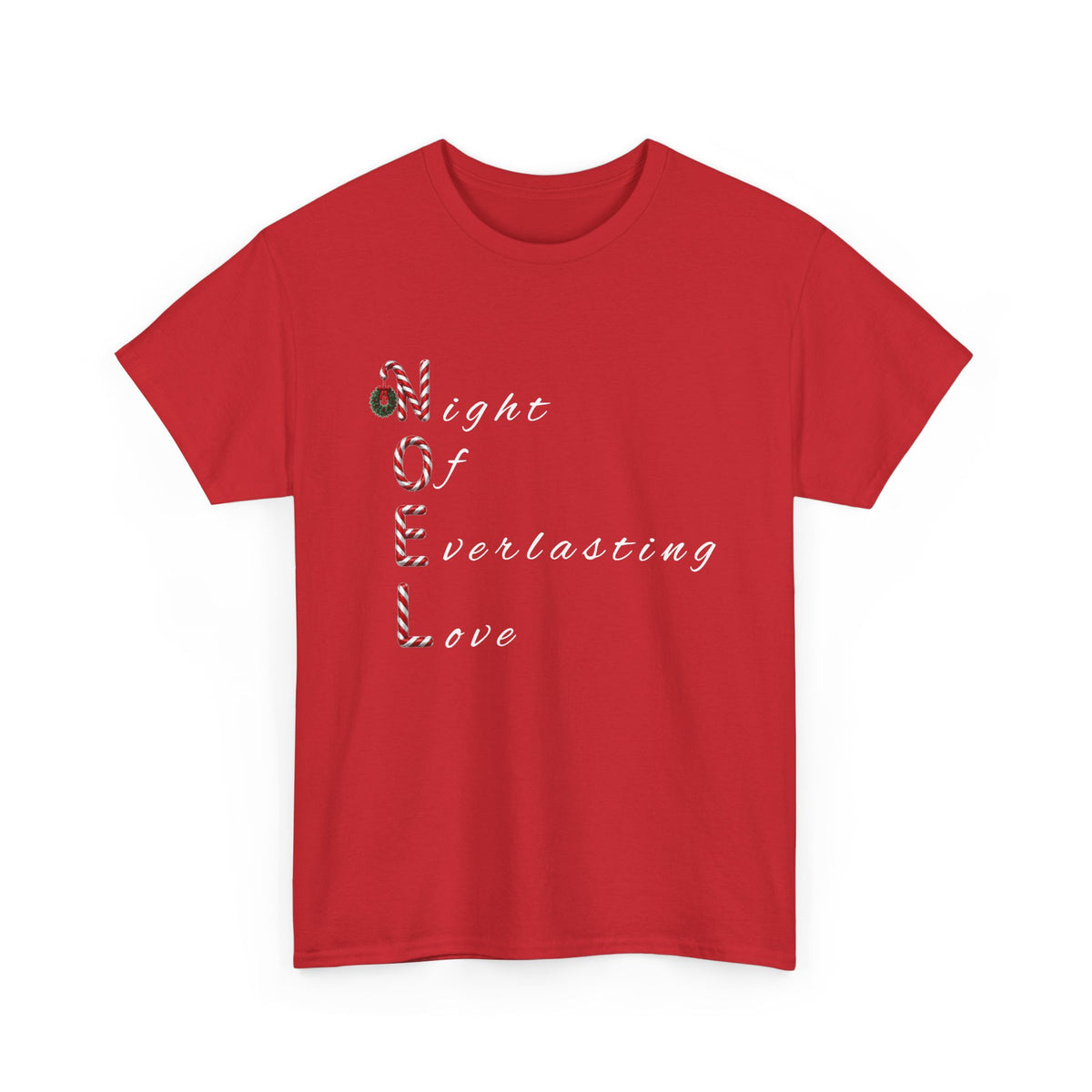 Night of Everlasting Love Christmas Christian T-Shirt