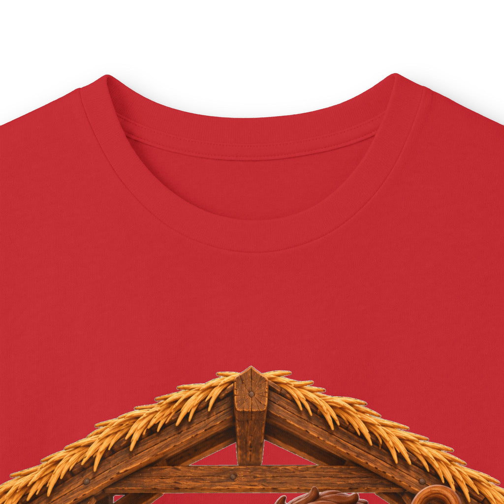 A Savior Is Born Nativity Christian Christmas Ultra Cotton Long Sleeve Tee