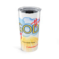 Every God Thing Christian Inspirational Tumbler – Faith-Based Travel Cup with Straw Tumbler 20oz