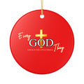 Every God Thing™ Ceramic Christmas Ornament, (1pc)