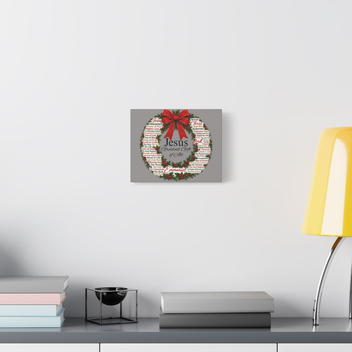 Jesus - Greatest Gift of All Canvas, Wall Art