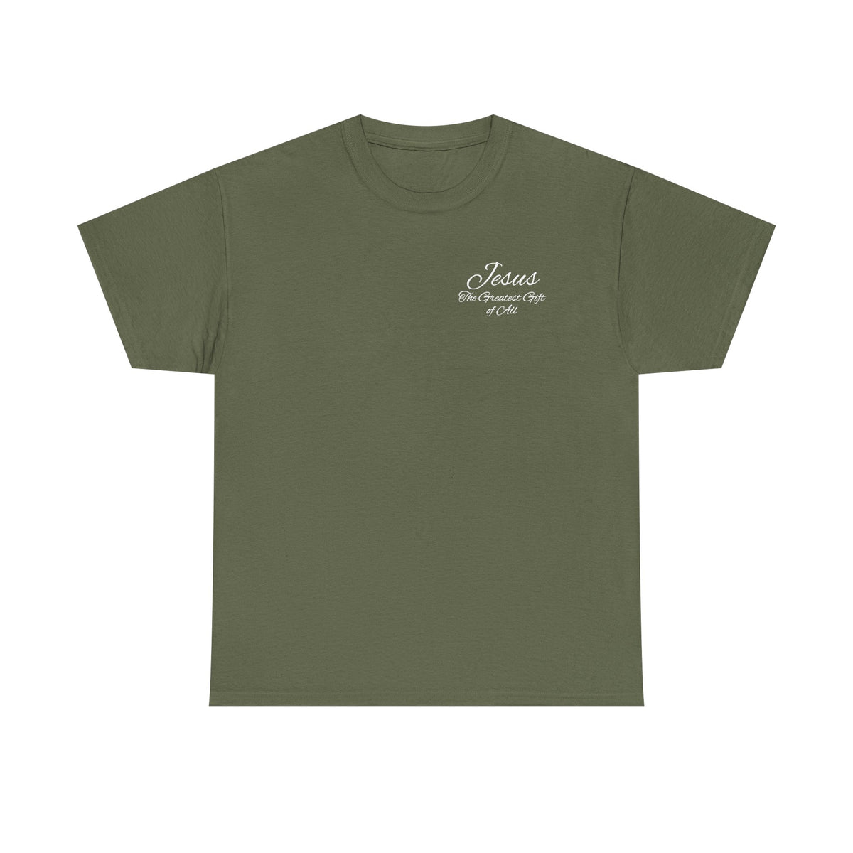 Jesus - Greatest Gift of All Christmas Wreath T-Shirt