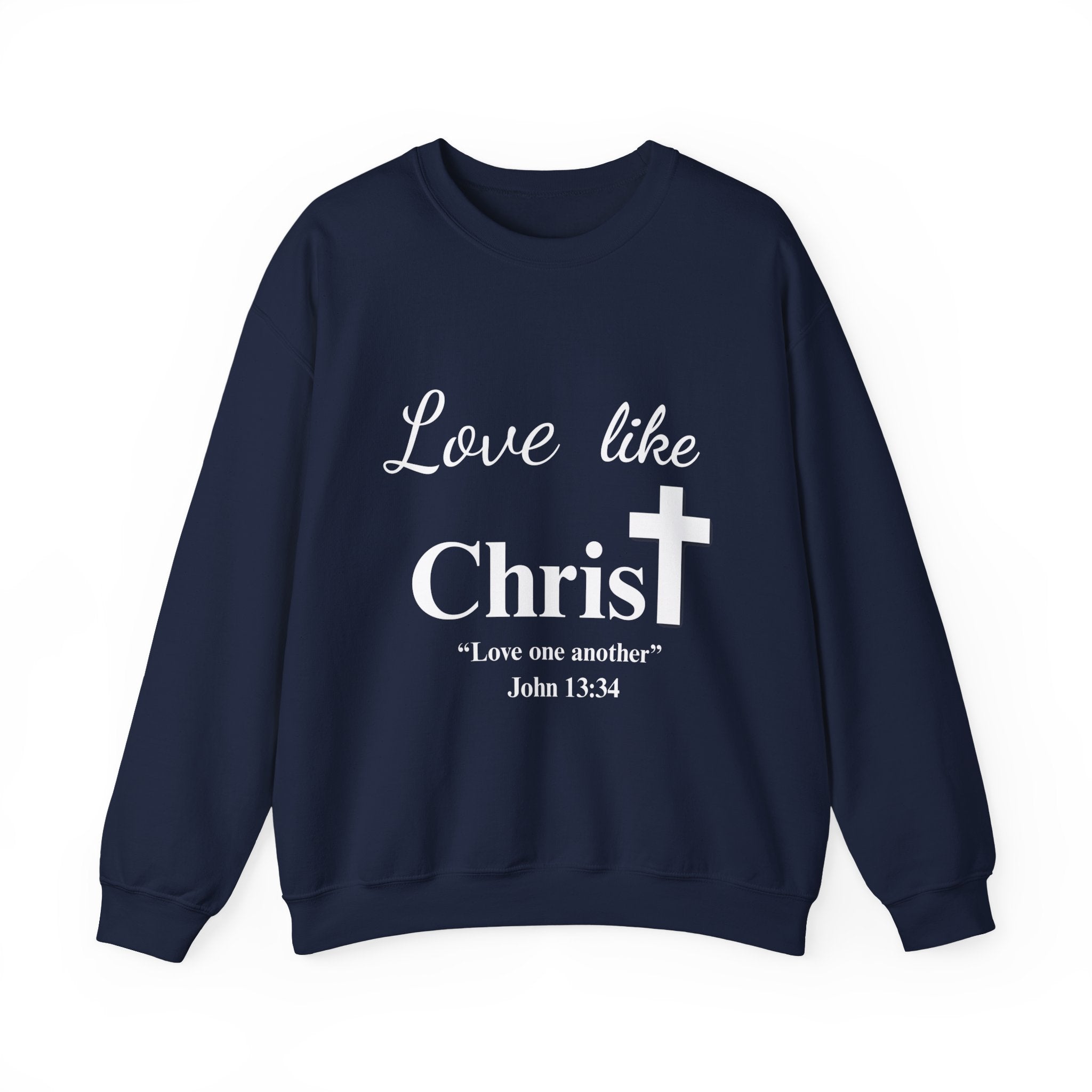 Love Like Christ Christian Crewneck Sweatshirt