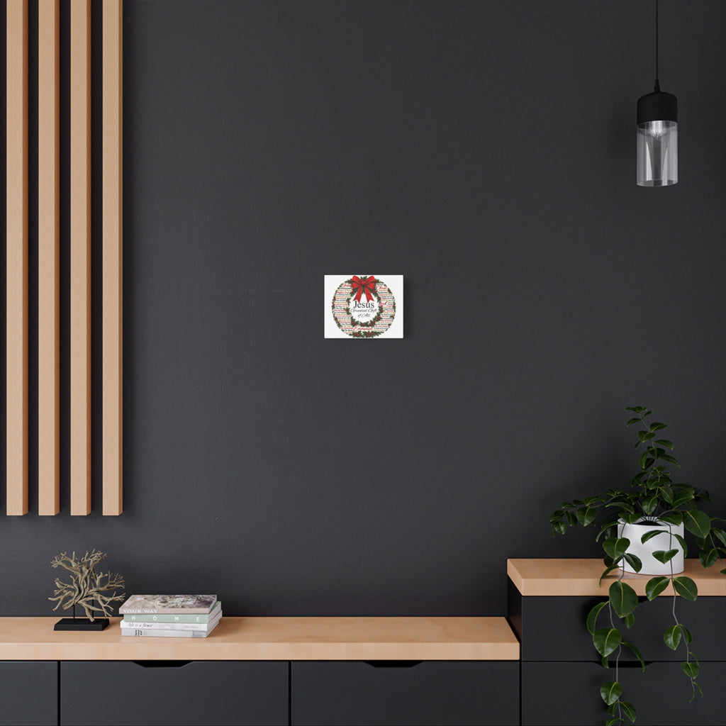 Jesus - Greatest Gift of All Canvas, Wall Art