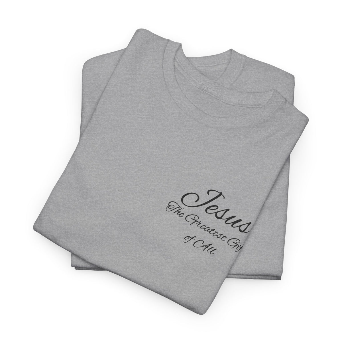 A Savior Is Born Nativity Christmas Heavy Cotton Tee