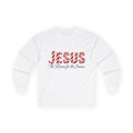 Jesus – The Reason for the Season Christmas Long Sleeve Shirt - Unisex Ultra Cotton Long Sleeve Tee
