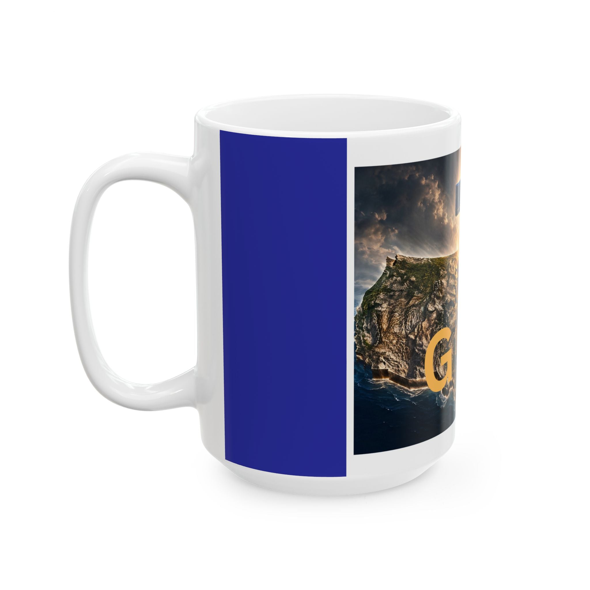 God Over America  Ceramic Mug, (11oz, 15oz)