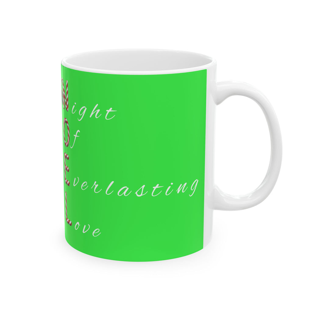 Night of Everlasting Love Christmas Mug – Christian Holiday Ceramic Mug, (11oz, 15oz)
