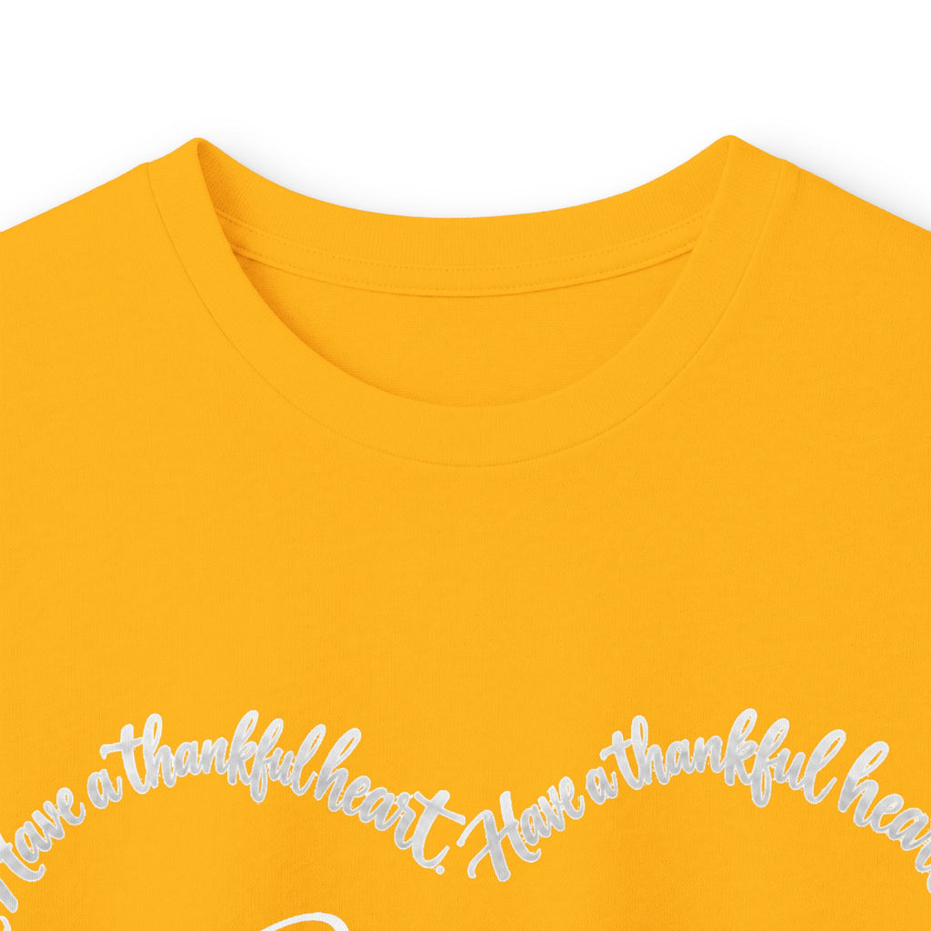 Be Thankful Christian Long Sleeve T-Shirt – Grateful Heart Faith-Inspired Shirt-Unisex Ultra Cotton Long Sleeve Tee