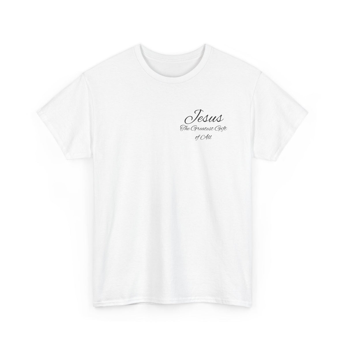 A Savior Is Born Nativity Christmas Heavy Cotton Tee