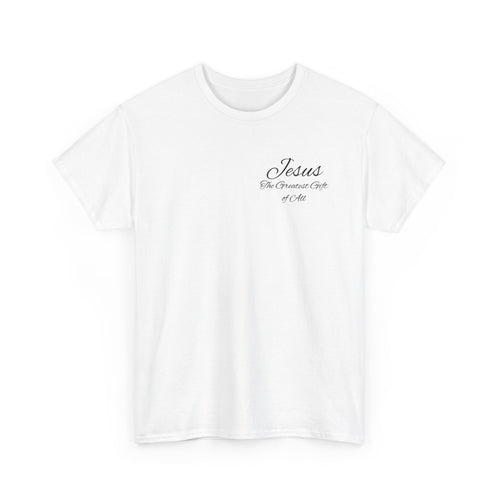 A Savior Is Born Nativity Christmas Heavy Cotton Tee