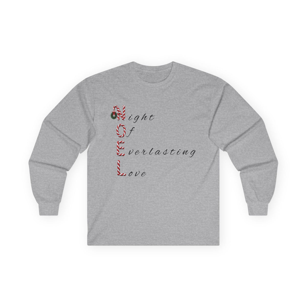 Night of Everlasting Love Christmas Christian Ultra Cotton Long Sleeve Tee