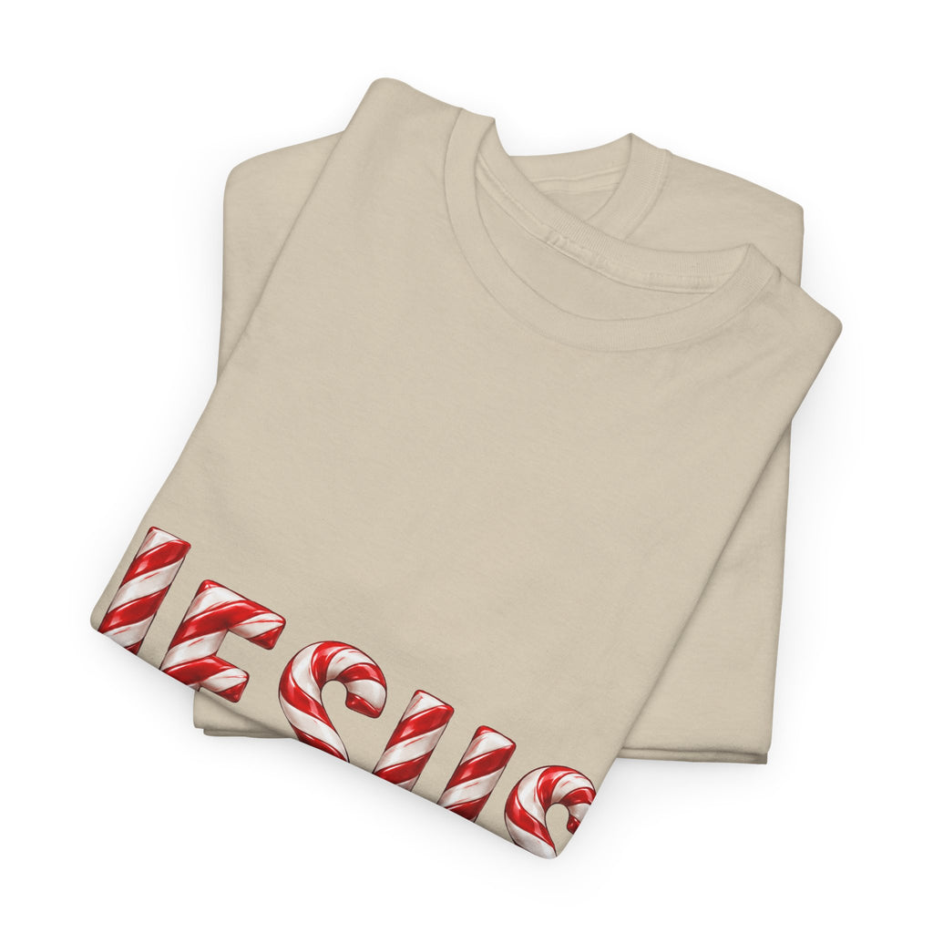 Jesus – The Reason for the Season Christmas T-Shirt | Christian Holiday Unisex Heavy Cotton Tee