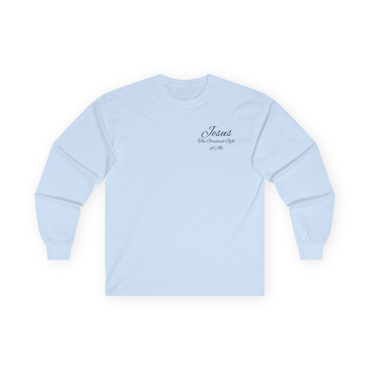 Christmas Wreath Christian Ultra Cotton Long Sleeve Tee