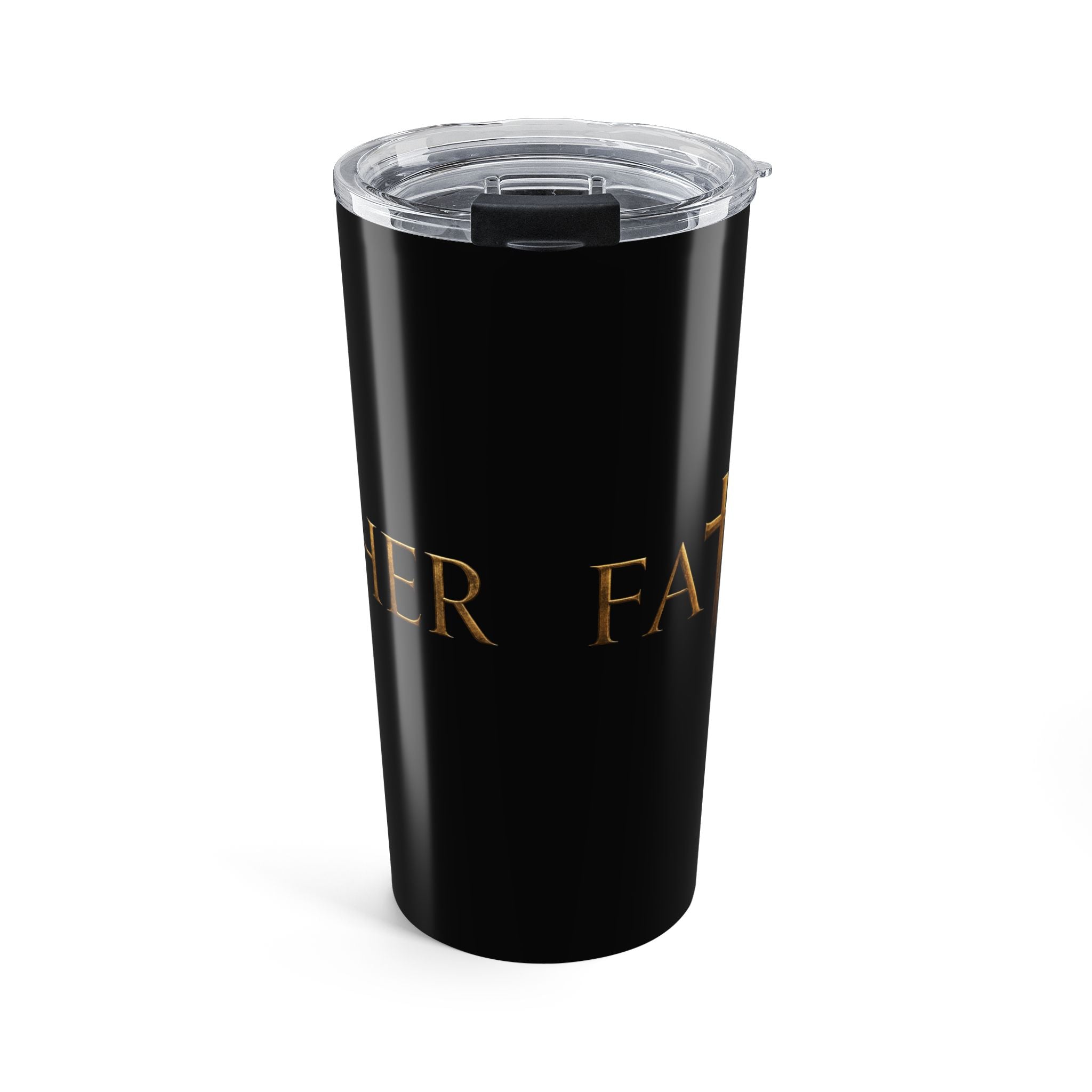 Faith Father 20oz Christian Tumbler – Minimalist Faith Based Travel Tumbler 20oz