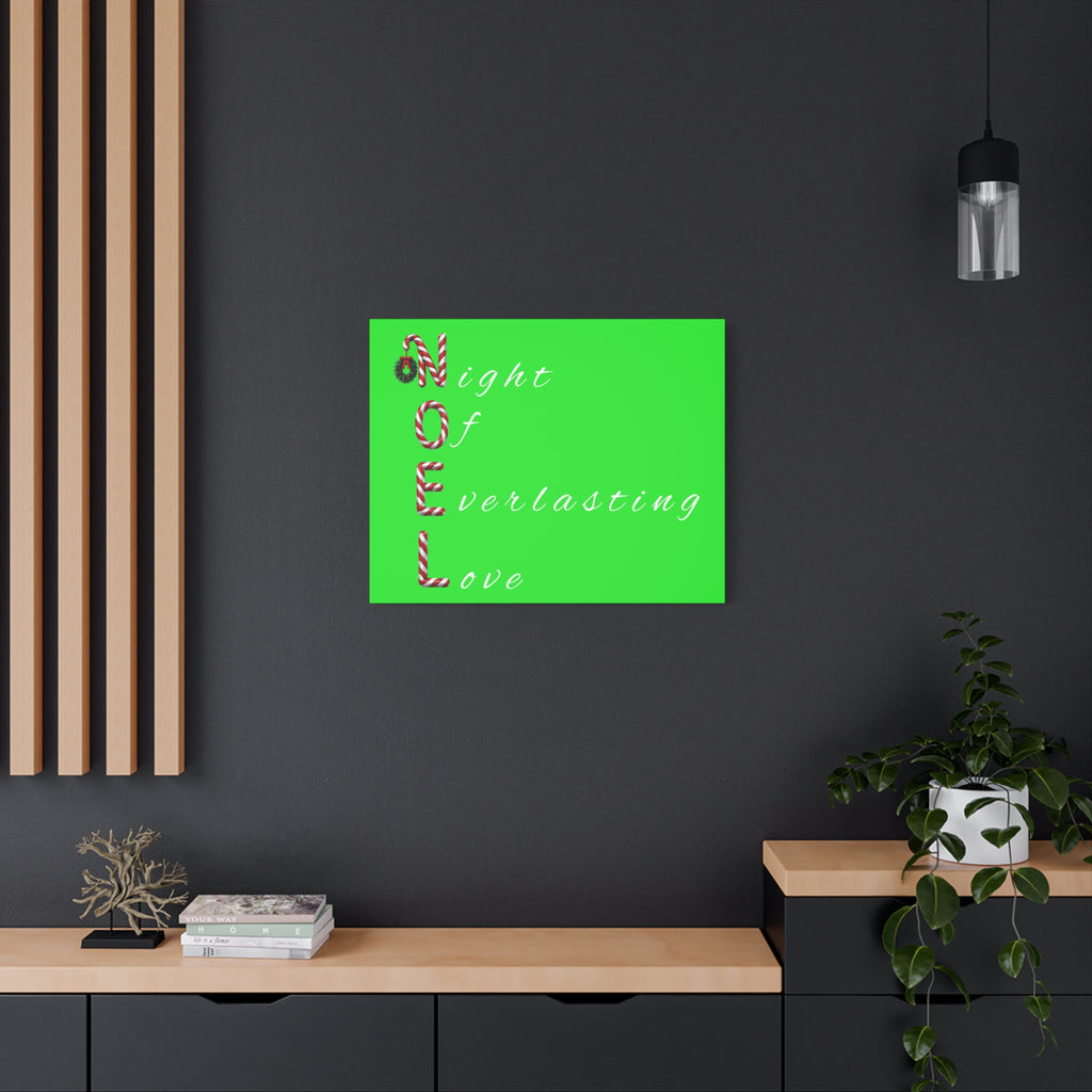 Night of Everlasting Love Christmas Canvas Wall Art, Matte Canvas, Stretched, 1.25"