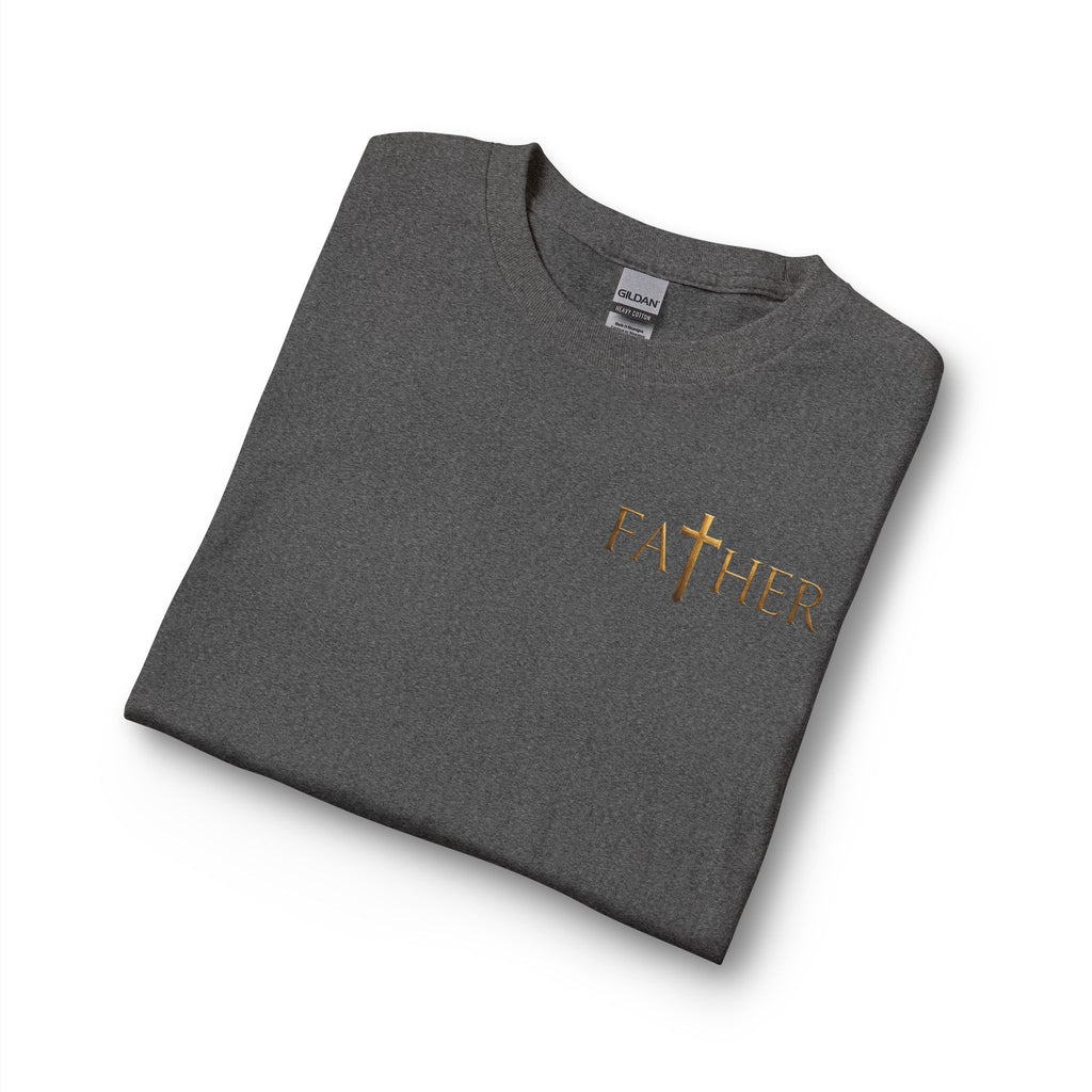 Faithful Father Christian Long Sleeve Shirt – Inspirational Dad Acrostic Sunset Design Unisex Long Sleeve T-Shirt