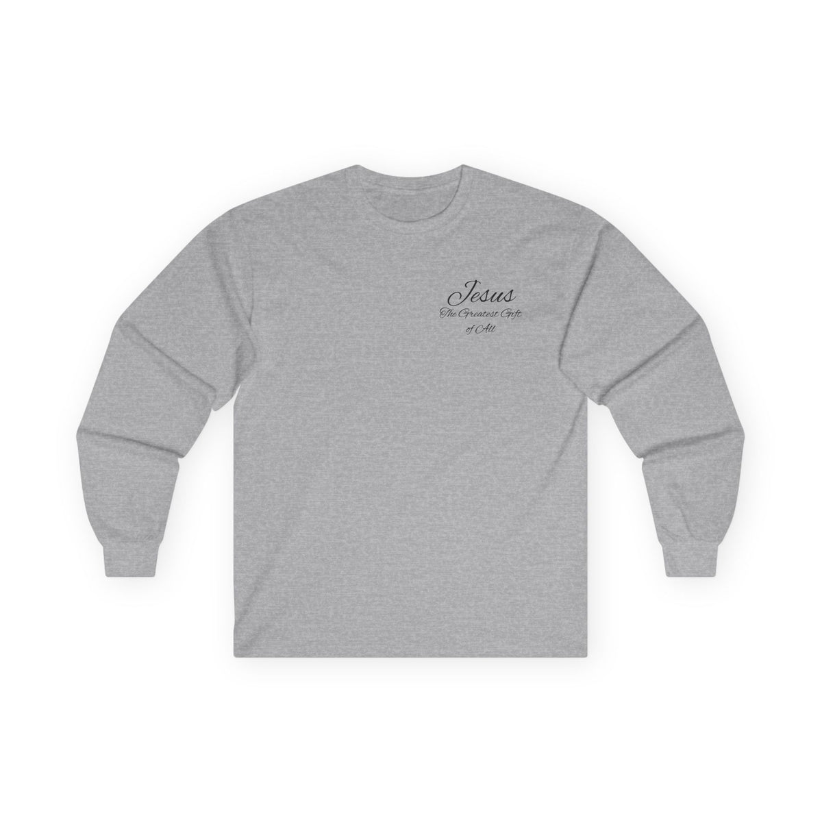 Christmas Wreath Christian Ultra Cotton Long Sleeve Tee