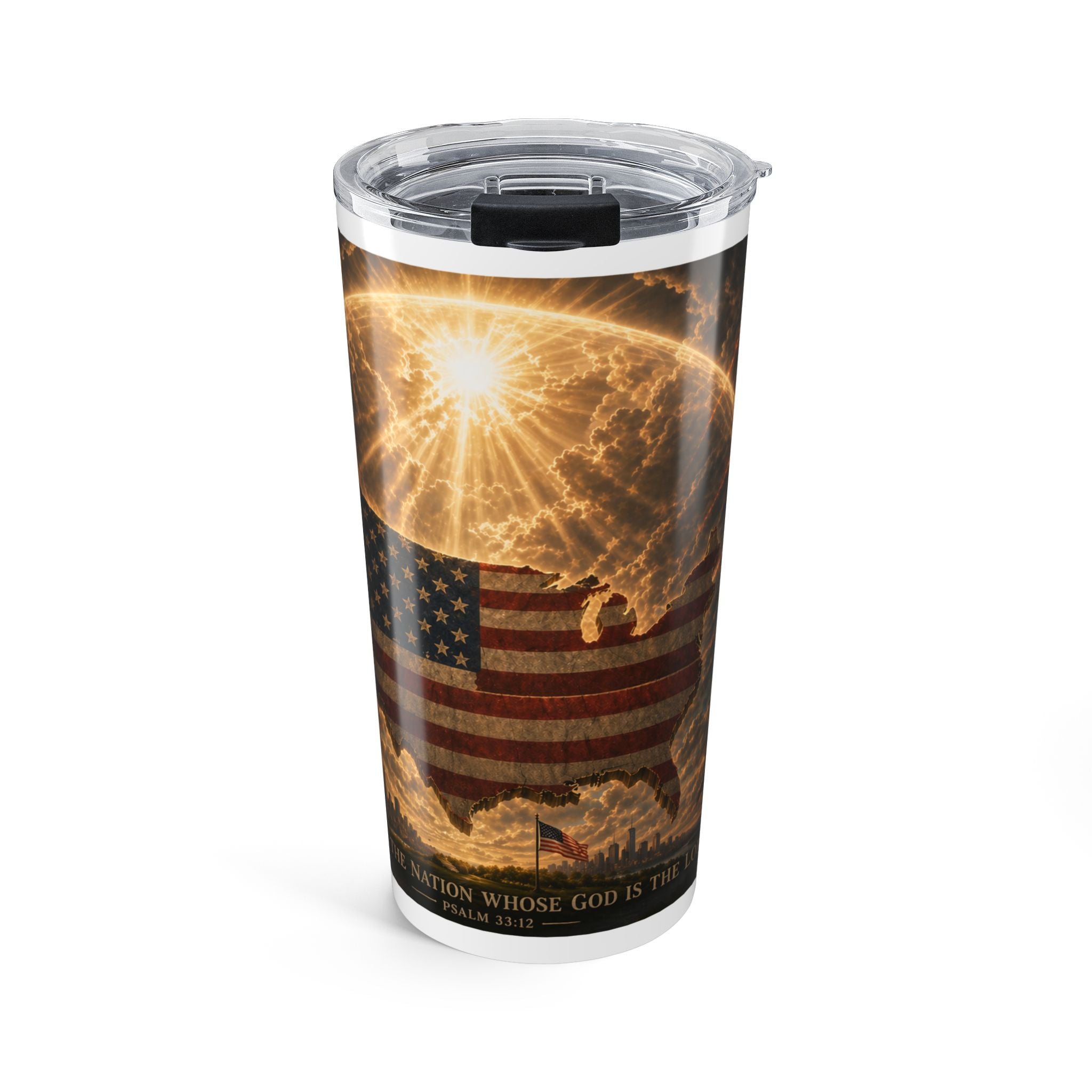 Faith Christian Praying for God's Protection Tumbler 20oz