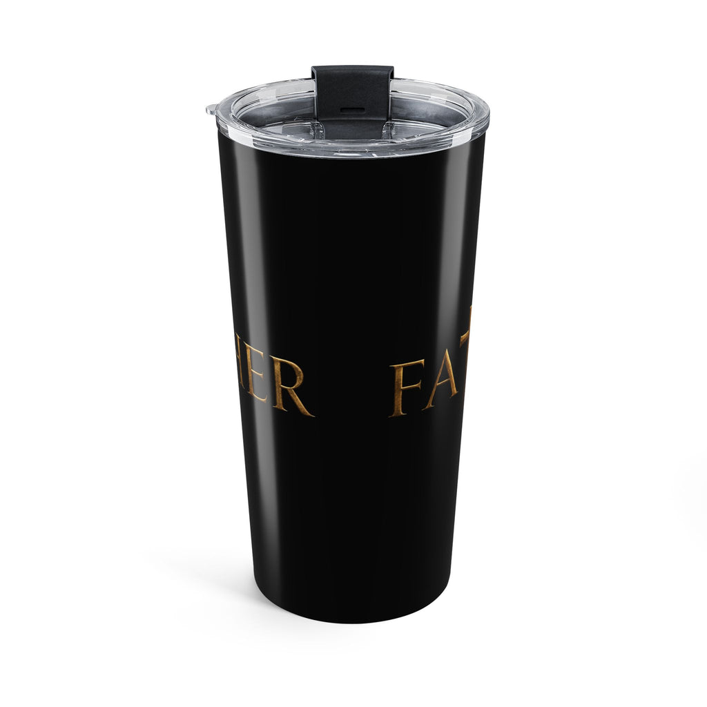 Faith Father 20oz Christian Tumbler – Minimalist Faith Based Travel Tumbler 20oz