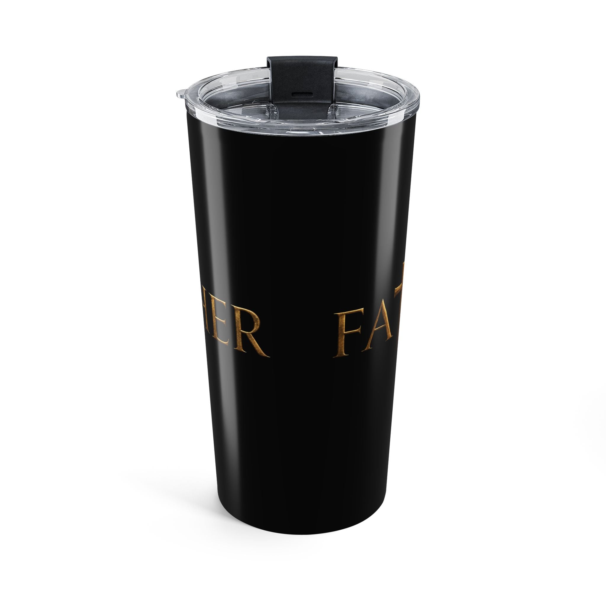 Faith Father 20oz Christian Tumbler – Minimalist Faith Based Travel Tumbler 20oz
