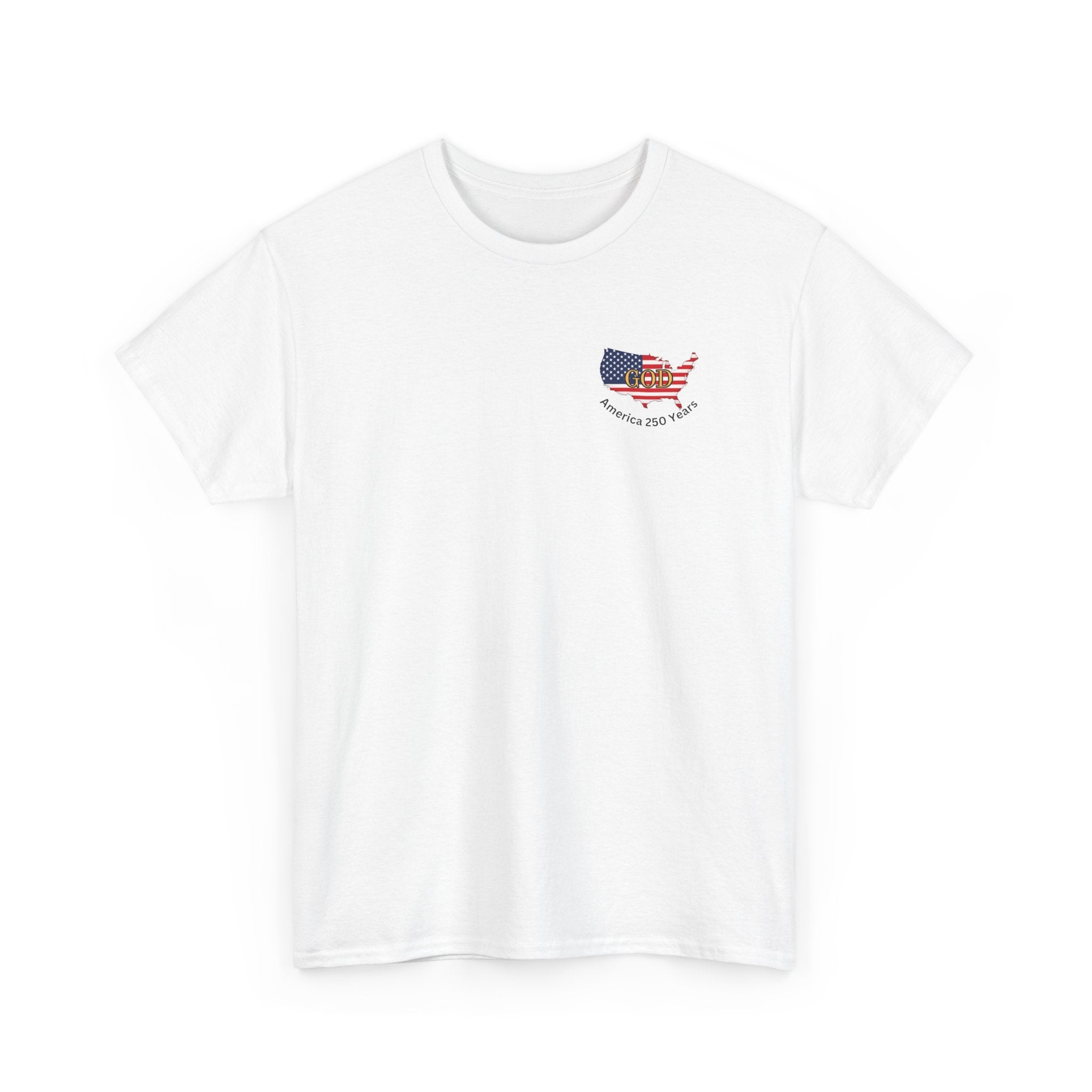 Praying for God’s Protection – Faith-Based American T-Shirt Unisex Heavy Cotton Tee