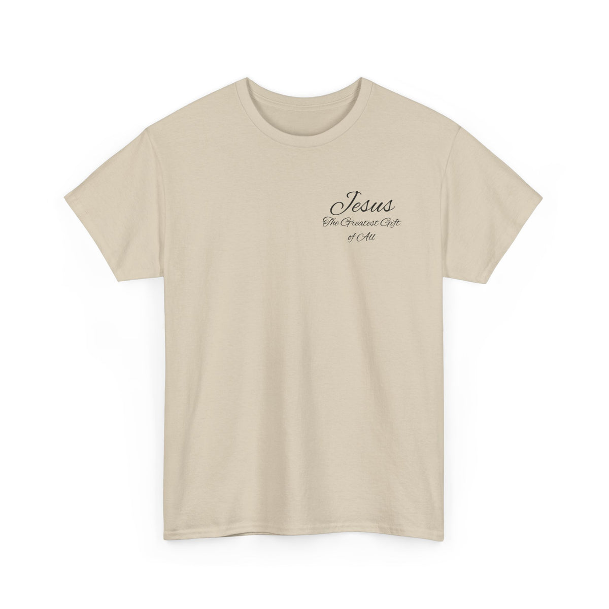 Jesus - Greatest Gift of All Christmas Wreath T-Shirt
