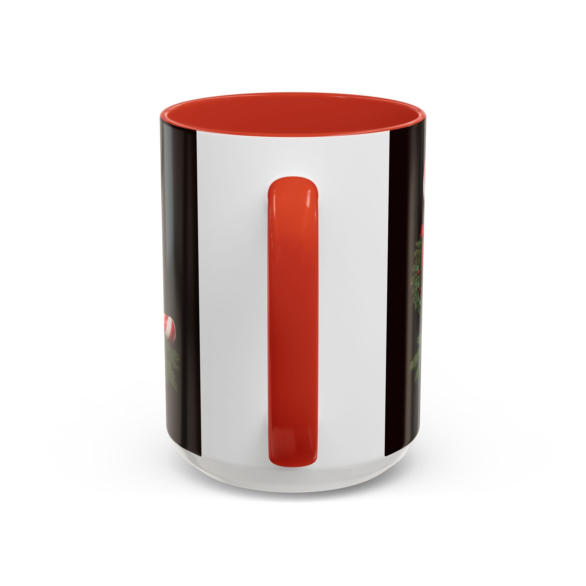 NOEL Candy Cane Christmas Mug – Festive Holiday Coffee Cup  (11, 15oz)