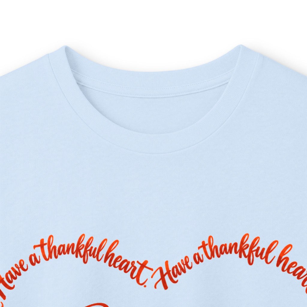 Be Thankful Christian Long Sleeve T-Shirt – Grateful Heart Faith-Inspired Shirt-Unisex Ultra Cotton Long Sleeve Tee