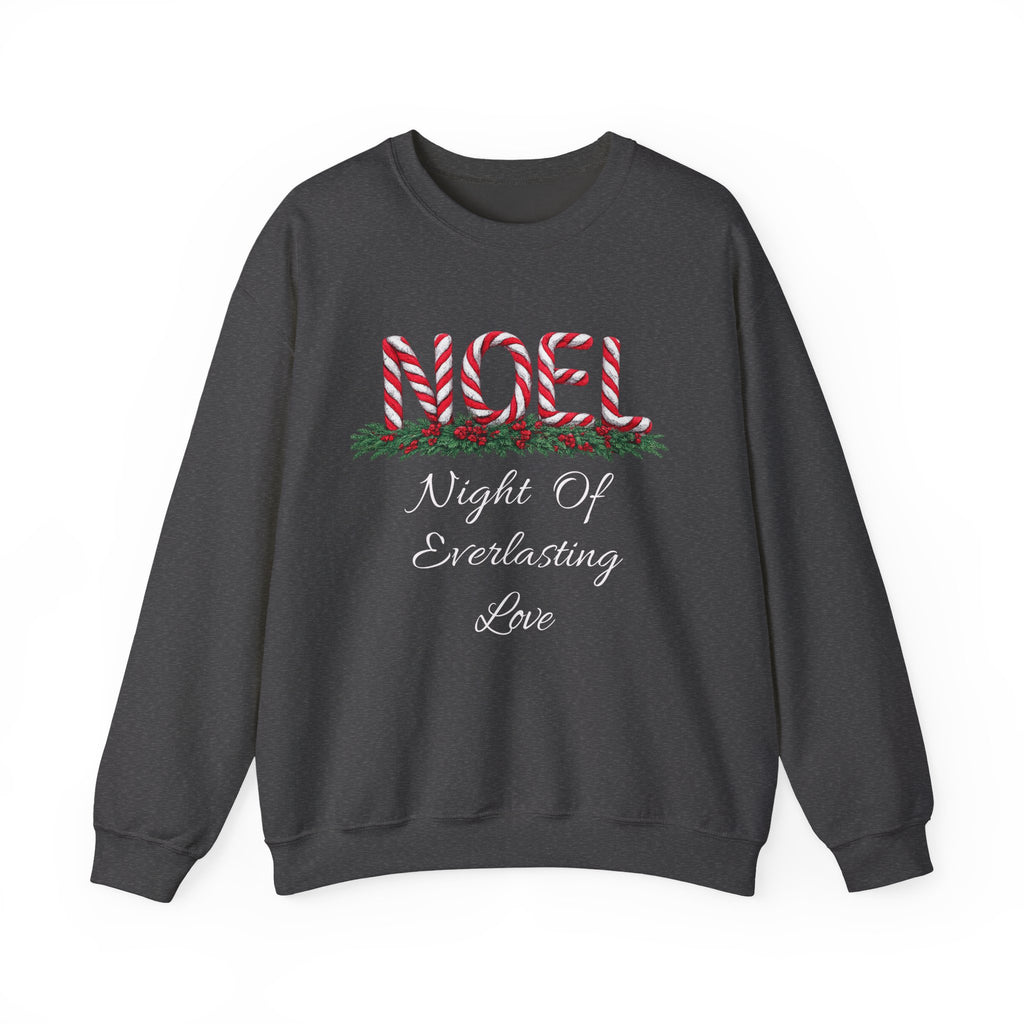 NOEL – Night of Everlasting Love Christmas Sweatshirt- Crewneck Sweatshirt