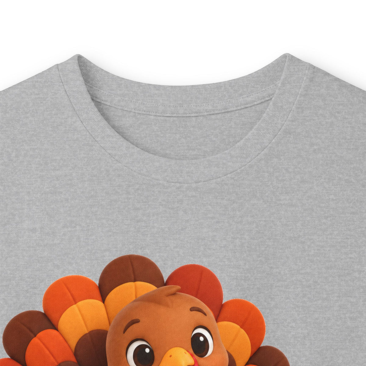 Be Thankful Thanksgiving Turkey & Pumpkin Christian Unisex Ultra Cotton Long Sleeve Tee