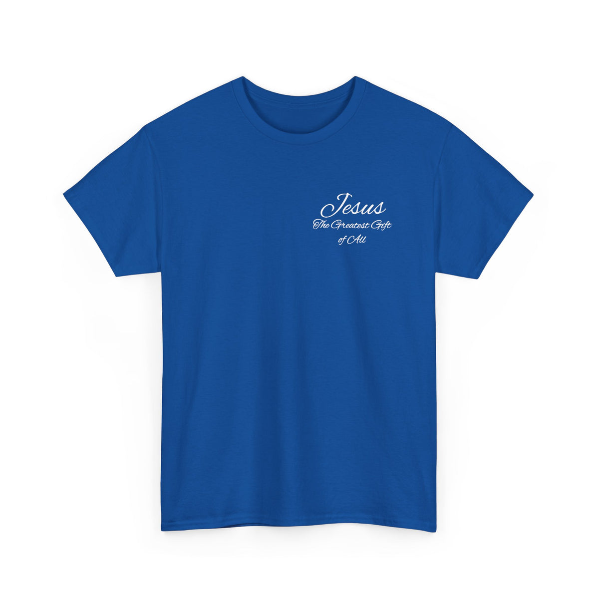 A Savior Is Born Nativity Christmas Heavy Cotton Tee