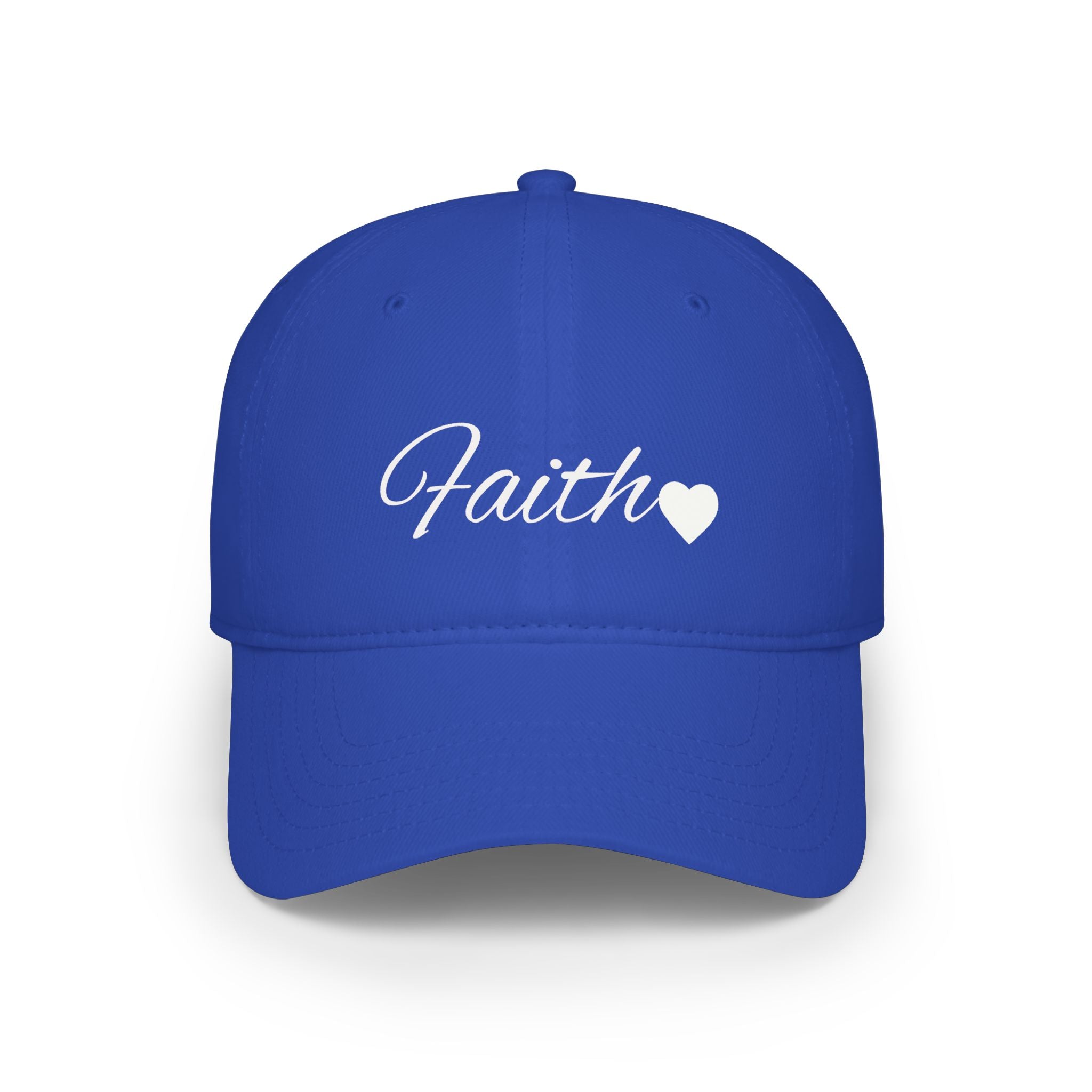 Faith Heart Classic Low Profile Baseball Cap – Christian Inspirational Cap