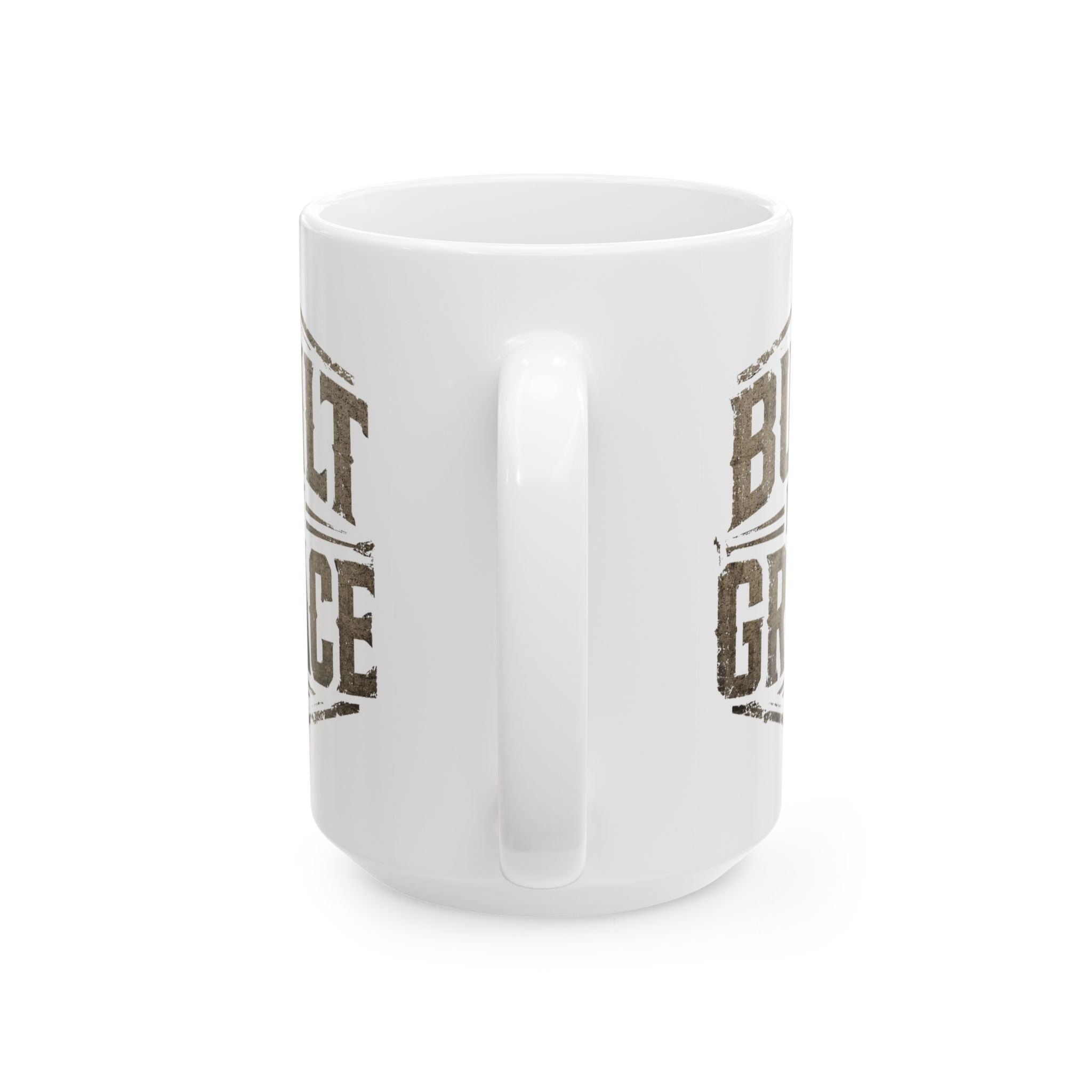 Built By Grace Christian Coffee Mug – Faith Based Ceramic Mug  (11oz, 15oz)