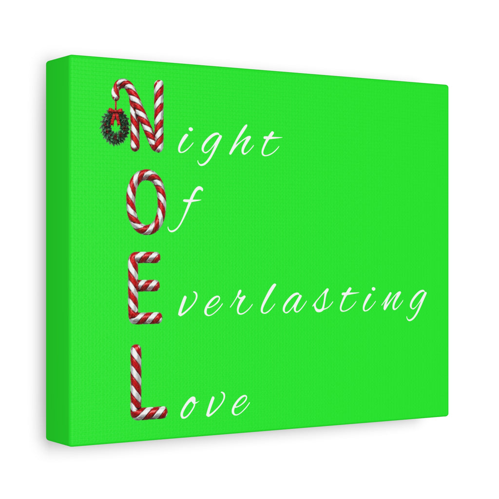Night of Everlasting Love Christmas Canvas Wall Art, Matte Canvas, Stretched, 1.25"