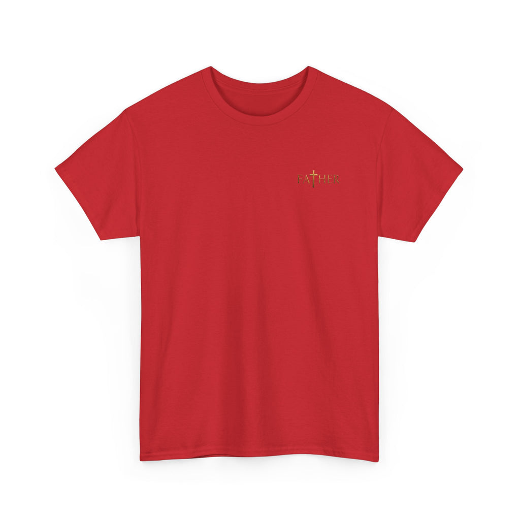 Faithfully Answering The Heavenly Eternal Reward Christian Father T-Shirt Unisex Heavy Cotton Tee