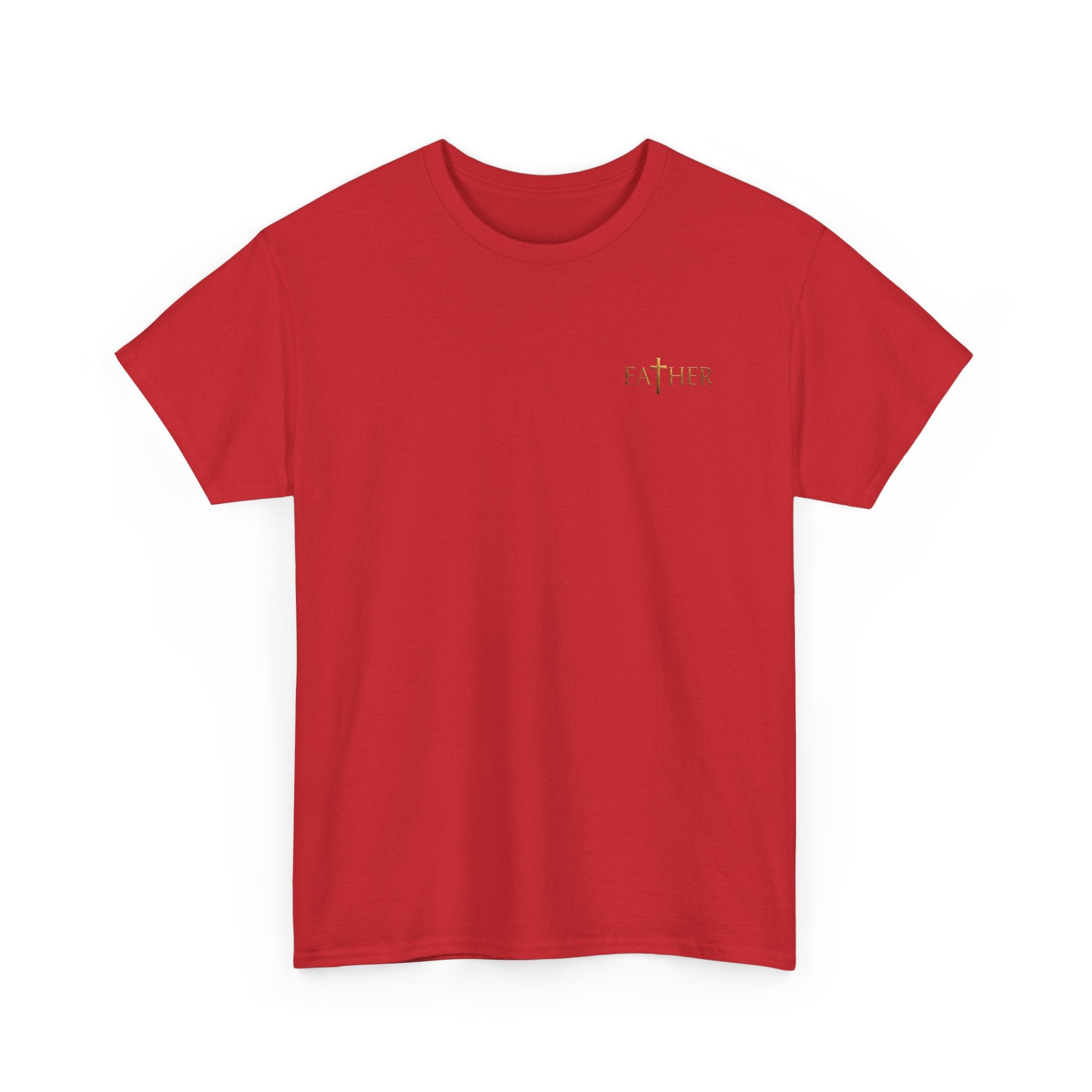 Faithfully Answering The Heavenly Eternal Reward Christian Father T-Shirt Unisex Heavy Cotton Tee
