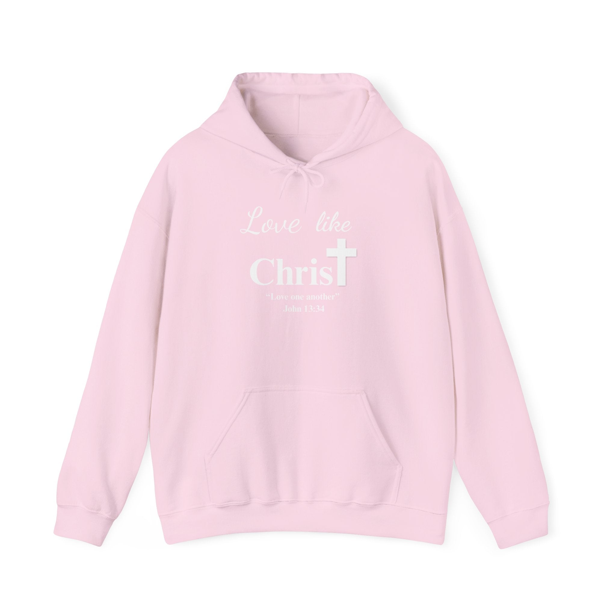 Love Like Christ Christian Hooded Sweatshirt