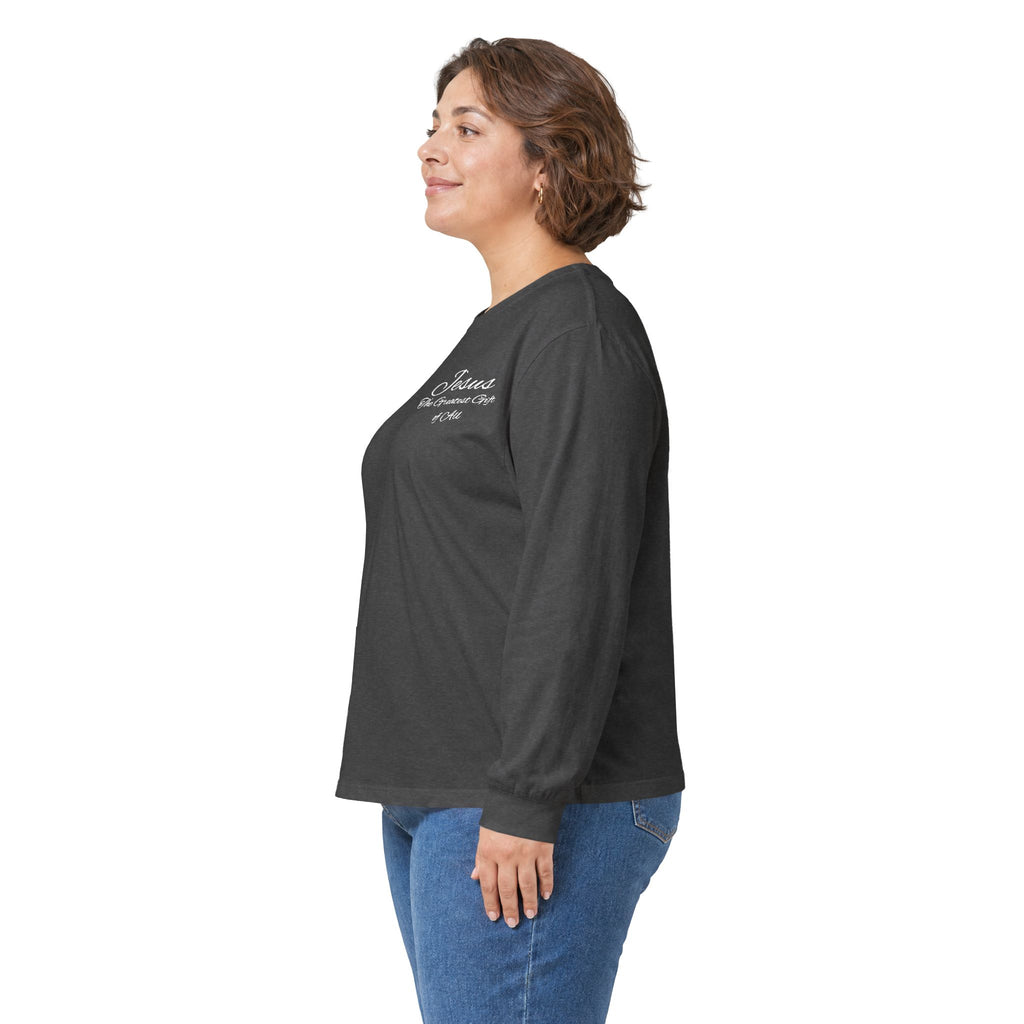 Christmas Wreath Christian Ultra Cotton Long Sleeve Tee