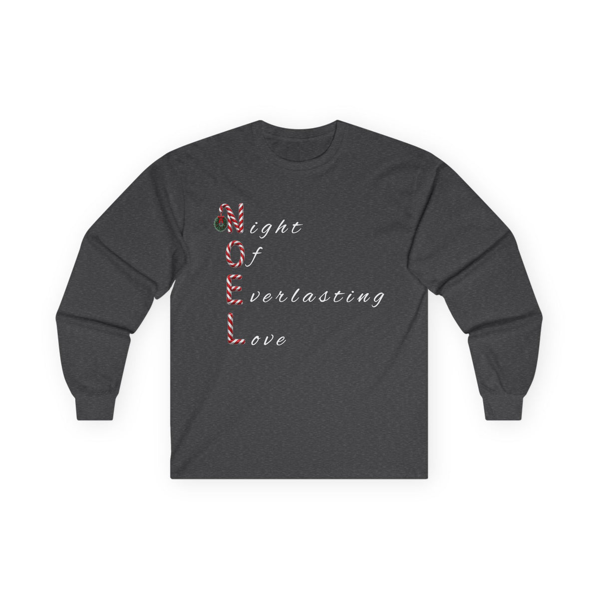 Night of Everlasting Love Christmas Christian Ultra Cotton Long Sleeve Tee