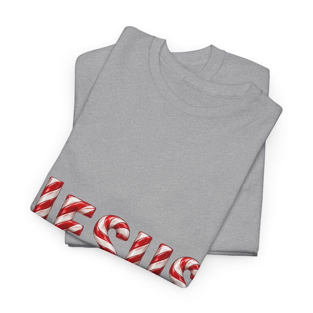 Jesus – The Reason for the Season Christmas T-Shirt | Christian Holiday Unisex Heavy Cotton Tee