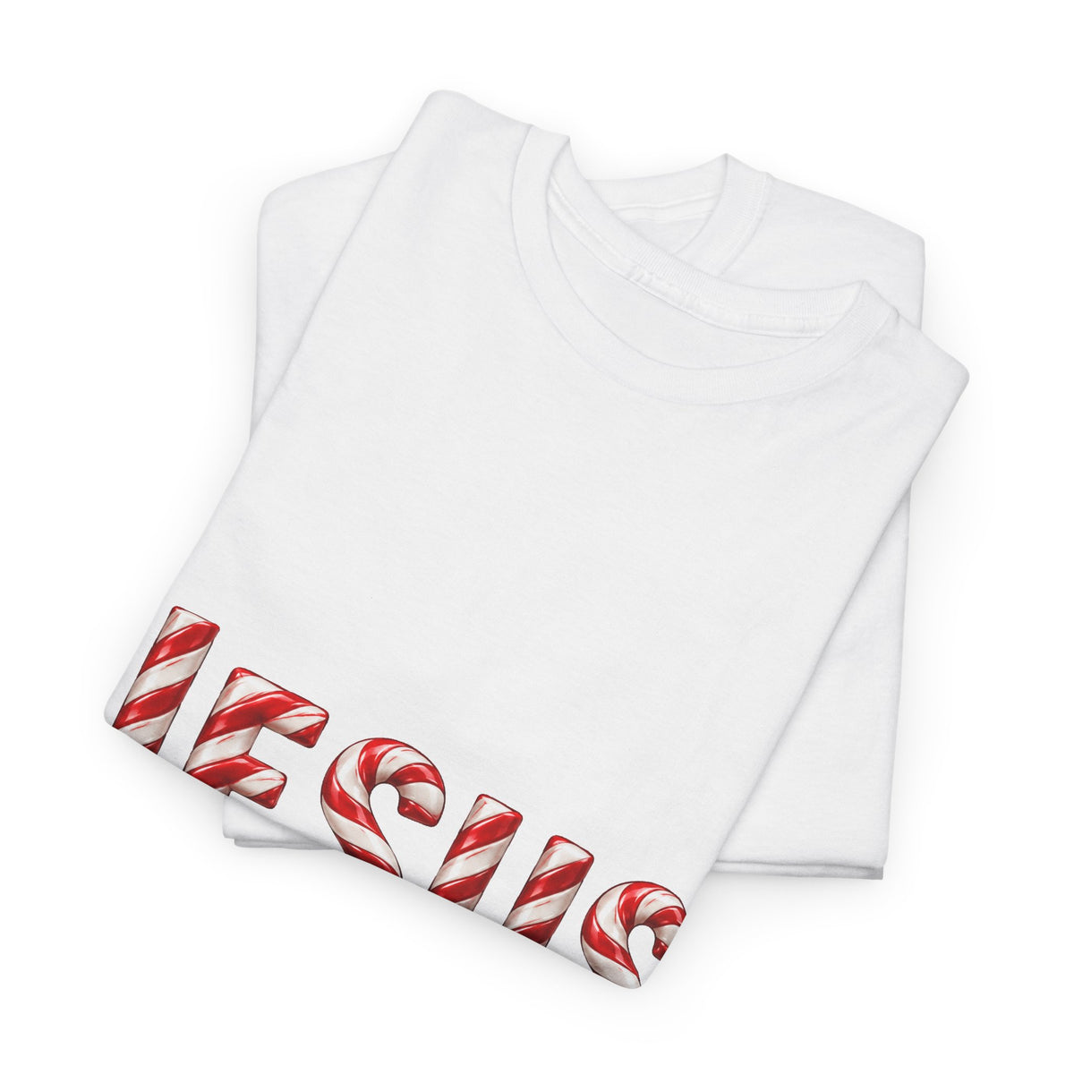 Jesus – The Reason for the Season Christmas T-Shirt | Christian Holiday Unisex Heavy Cotton Tee